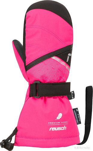Горнолыжные варежки Reusch Kaden Down R-Tex Xt 6285562-3350 (р-р 2, Mitten Pink Glo)