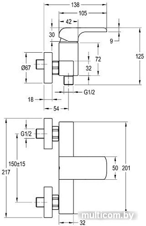 Смеситель Novaservis 35060/1.0