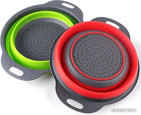 Дуршлаг Darvish DV-H-1182 (красный)