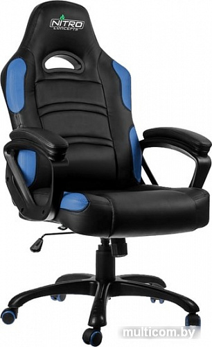 Кресло GameMax GCR07 (черный/синий)