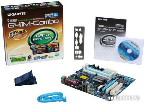 Материнская плата Gigabyte GA-G41M-COMBO