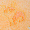 Плед Casa Conforte Stella Corgi 100x150 6155123 (желтый)