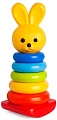 Пирамидка Росигрушка Пирамида-качалка Зайчик 9233