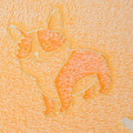 Плед Casa Conforte Stella Corgi 100x150 6155123 (желтый)