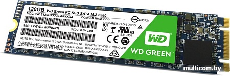 SSD WD Green M.2 2280 120GB [WDS120G1G0B]
