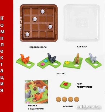 Головоломка Top Goods Белочки 9604