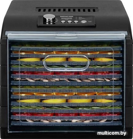 Сушилка для овощей и фруктов Sencor SFD 6600BK