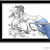 Графический планшет Huion LB4