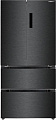 Холодильник Meferi MFR83BLACK IX Total No Frost French Door Comfort