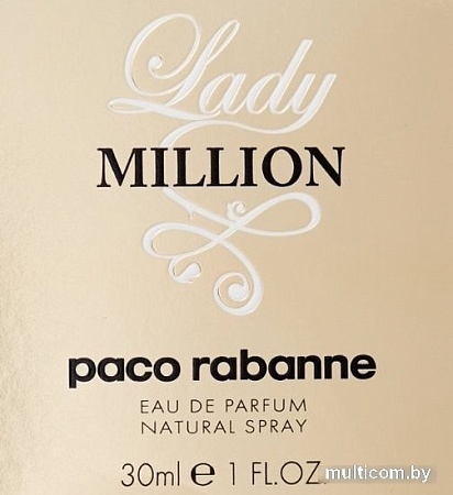 Paco Rabanne Lady Million EdP (30 мл)