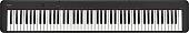 Цифровое пианино Casio CDP-S150 (черный)