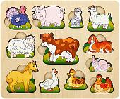 Мозаика/пазл Нескучные игры Чей малыш? Домашние животные 8090