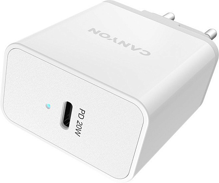 Сетевое зарядное Canyon CNE-CHA20W