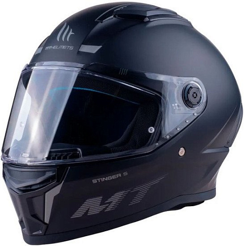 MT Helmets Stinger 2 Solid (M, матовый черный)