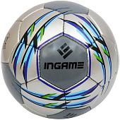 Футбольный мяч Ingame Match IFB-112 (5 размер, серый)