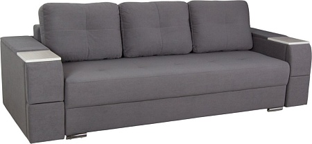 Диван DiArt Бруклин НПБ (велюр, Selfie grey/прав/крафт)