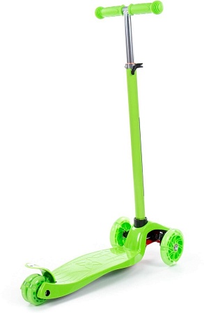 Двухколесный детский самокат Полесье 0072 94469 (зеленый)