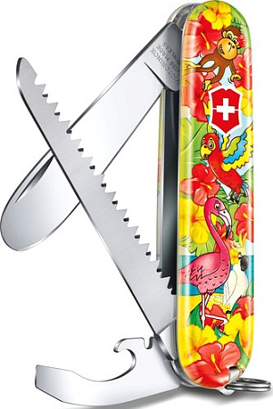 Складной нож Victorinox My First Victorinox 0.2373.E3 (желтый/красный)