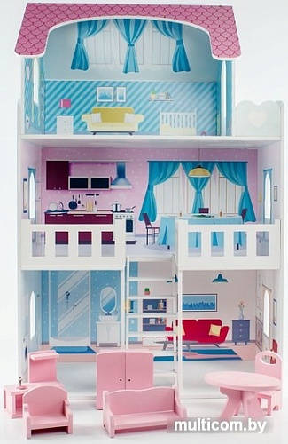 Кукольный домик Paremo Дом Валери Шарм с мебелью PD318-22
