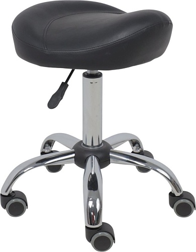 AksHome Roof (экокожа, черный/хром)