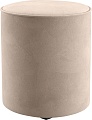 Пуфик Mio Tesoro 132 (светло-бежевый Velutto 04)