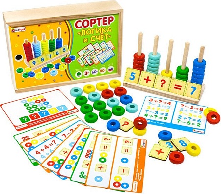 Сортер Alatoys Логика и счет СОР72