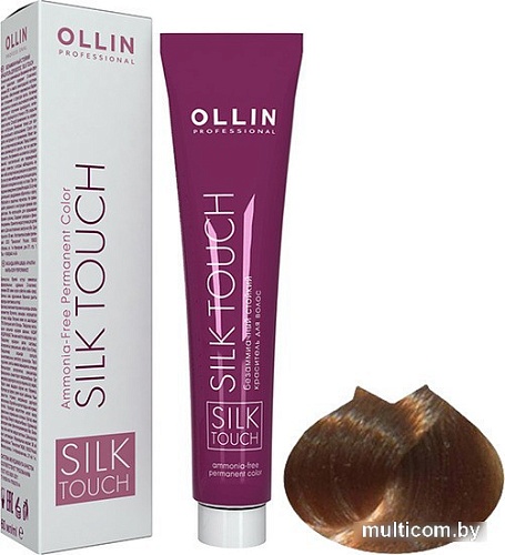 Ollin Professional Silk Touch 9/73 блондин коричнево-золотистый