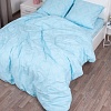 Постельное белье Миланика Аквамарин 175x217 (поплин-жаккард)
