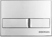 Панель смыва Berges Wasserhaus Novum L3 (глянцевый хром)