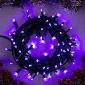 Гирлянда Luazon Нить 100 LED 10м (фиолетовый) 3556791