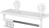 Swed House Полка Bathroom Shelf With Hooks R5180