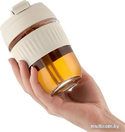 Многоразовый стакан Walmer Duality W24230001 350мл (бежевый)