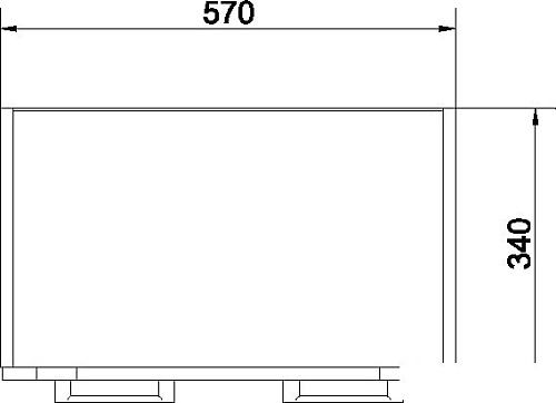 Cersanit Olivia тумба под умывальник Cersania New 60 [S543-004-DSM]