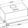 Кухонная вытяжка Backer TH60L-2F200-SS