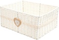 Корзина Natural House Сердечко EW-60 L (белый)