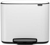 Brabantia Bo Pedal Bin 11л + 23л (белый)