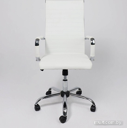 Кресло AksHome Elegance Light Eco (белый)
