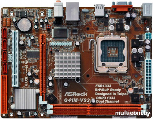 Материнская плата ASRock G41M-VS3 R2.0