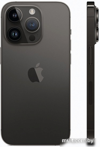 Смартфон Apple iPhone 14 Pro 128GB Восстановленный by Breezy, грейд A+ (космический черный)
