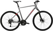Велосипед Kross Evado 4.0 XL/23&quot; 2024 (графит/красный глянцевый)