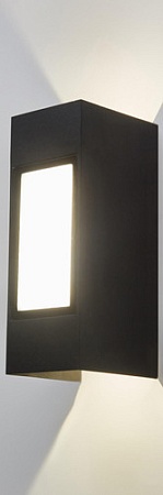 Уличный настенный светильник Elektrostandard 1638 Techno LED (черный)