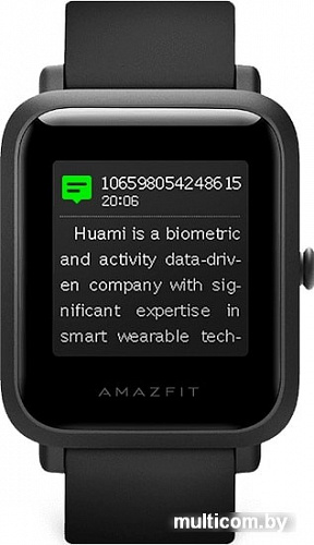 Умные часы Amazfit Bip S (черный)