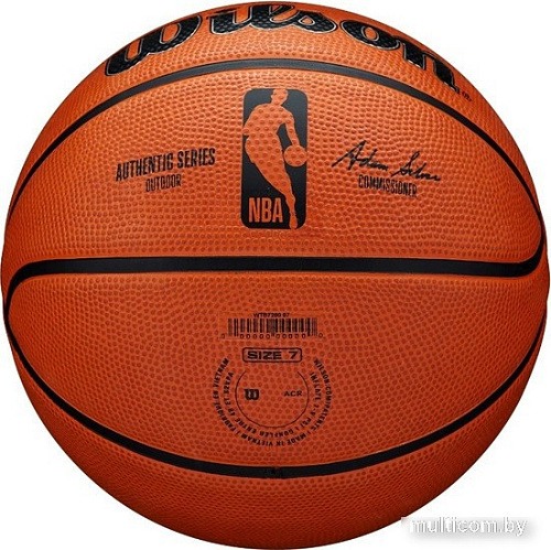 Баскетбольный мяч Wilson NBA Authentic Series Outdoor (5 размер)