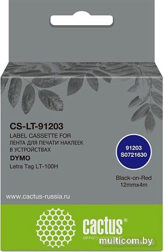 Картридж CACTUS CS-LT-91203 (аналог Dymo LT-91203)