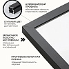 Зеркало eMZe Line 160x50 LINE.160.50.СНЕ (черный)