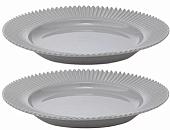 Набор тарелок Tkano Edge TK22-TW-PL0016 (2шт, темно-серый)