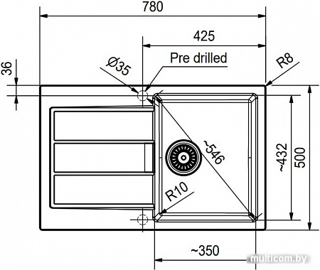 Кухонная мойка Franke Sirius 2.0 S2D 611-78 (оникс)