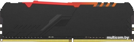 Оперативная память HyperX Fury RGB 4x8GB DDR4 PC4-19200 HX424C15FB3AK4/32