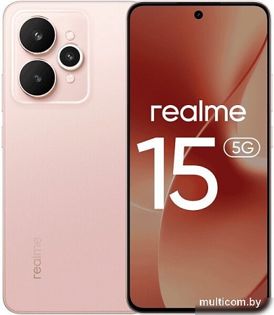 Телефон Realme 15 5G RMX5106 12GB/256GB международная версия (розовый)