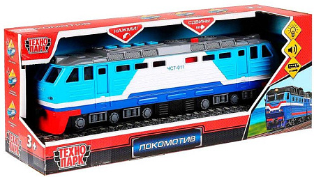 Поезд Технопарк Локомотив LOCO-30PL-BU